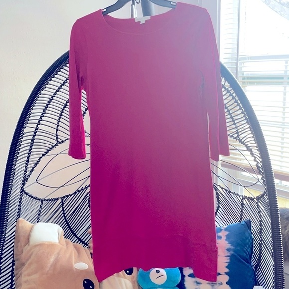 New York & Company Fuchsia Cotton size Small g - Picture 1 of 6